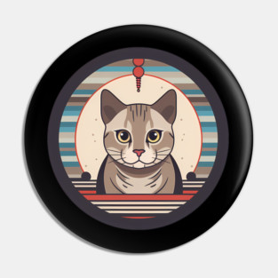 Egyptian Mau Cat Xmas Xmas Ornament, Love Cats Pin