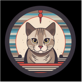 Egyptian Mau Cat Xmas Xmas Ornament, Love Cats Posters and Art