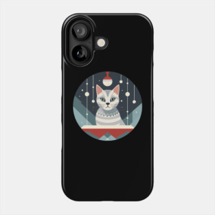 Egyptian Mau Cat Xmas Xmas Ornament, Love Cats Phone Case