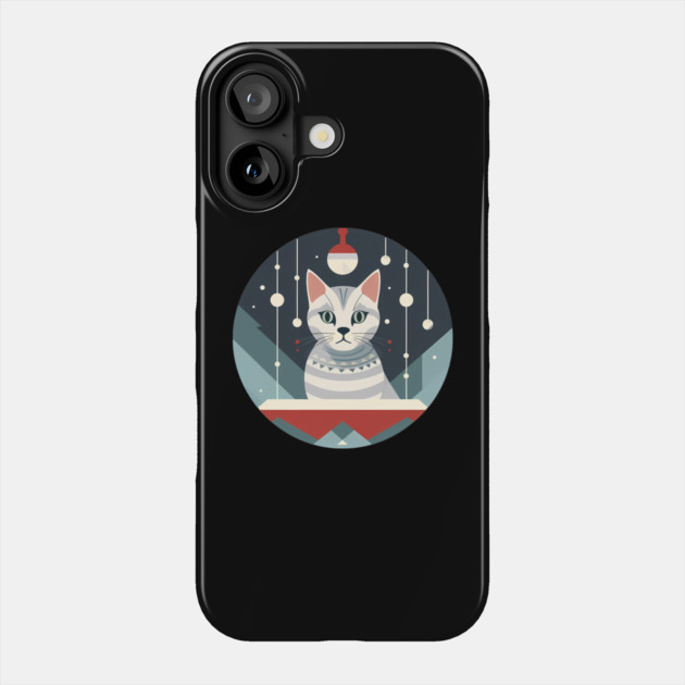 Egyptian Mau Cat Xmas Xmas Ornament, Love Cats Phone Case by logiamerch