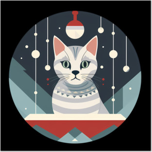 Egyptian Mau Cat Xmas Xmas Ornament, Love Cats Posters and Art