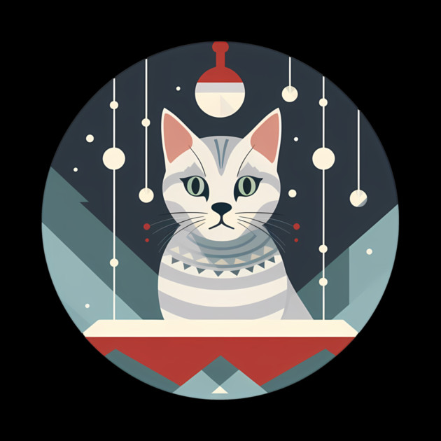 Egyptian Mau Cat Xmas Xmas Ornament, Love Cats by logiamerch