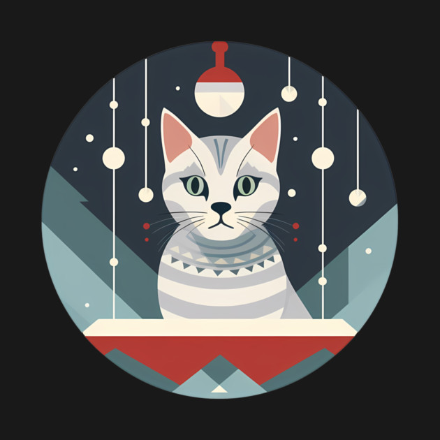 Egyptian Mau Cat Xmas Xmas Ornament, Love Cats by logiamerch