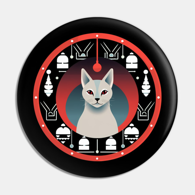 Egyptian Mau Cat Xmas Xmas Ornament, Love Cats Pin by logiamerch