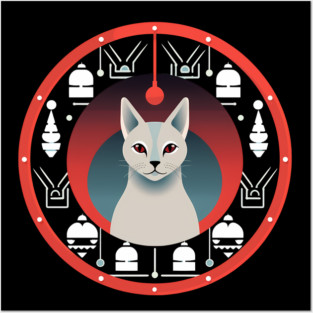 Egyptian Mau Cat Xmas Xmas Ornament, Love Cats Posters and Art