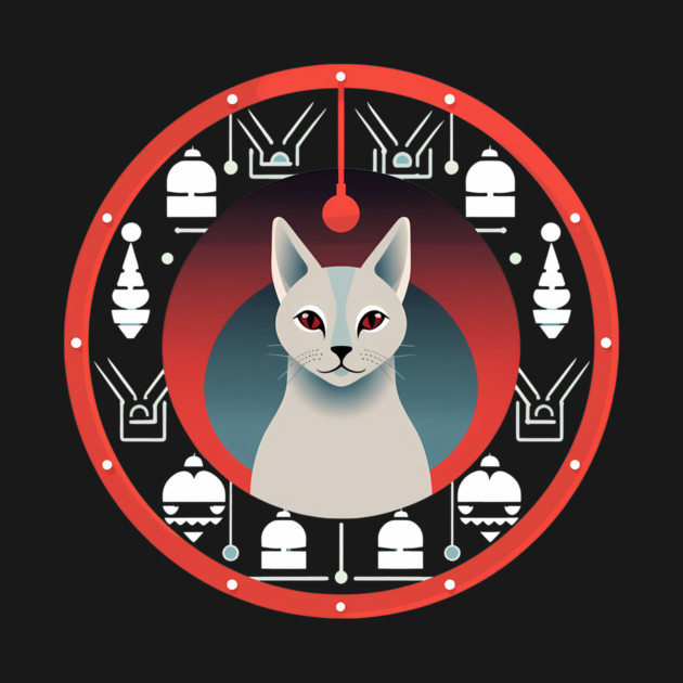 Egyptian Mau Cat Xmas Xmas Ornament, Love Cats by logiamerch