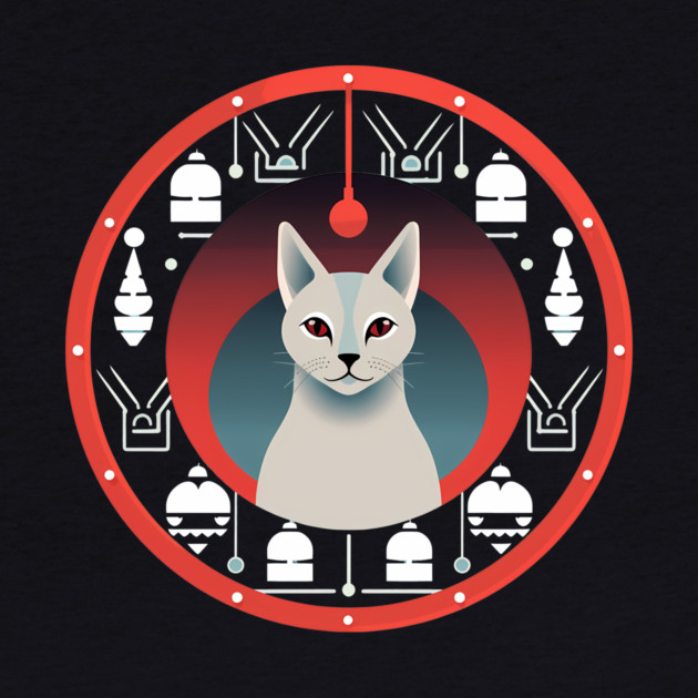 Egyptian Mau Cat Xmas Xmas Ornament, Love Cats by logiamerch