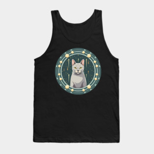 Egyptian Mau Cat Xmas Xmas Ornament, Love Cats Tank Top