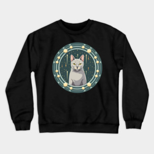Egyptian Mau Cat Xmas Xmas Ornament, Love Cats Crewneck Sweatshirt