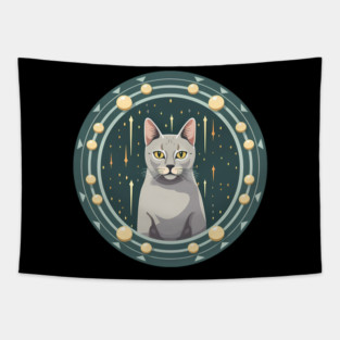 Egyptian Mau Cat Xmas Xmas Ornament, Love Cats Tapestry