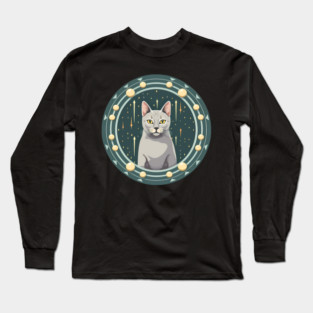 Egyptian Mau Cat Xmas Xmas Ornament, Love Cats Long Sleeve T-Shirt