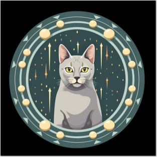 Egyptian Mau Cat Xmas Xmas Ornament, Love Cats Posters and Art