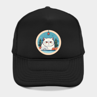 Exotic Shorthair Cat Xmas Xmas Ornament, Love Cats Hat