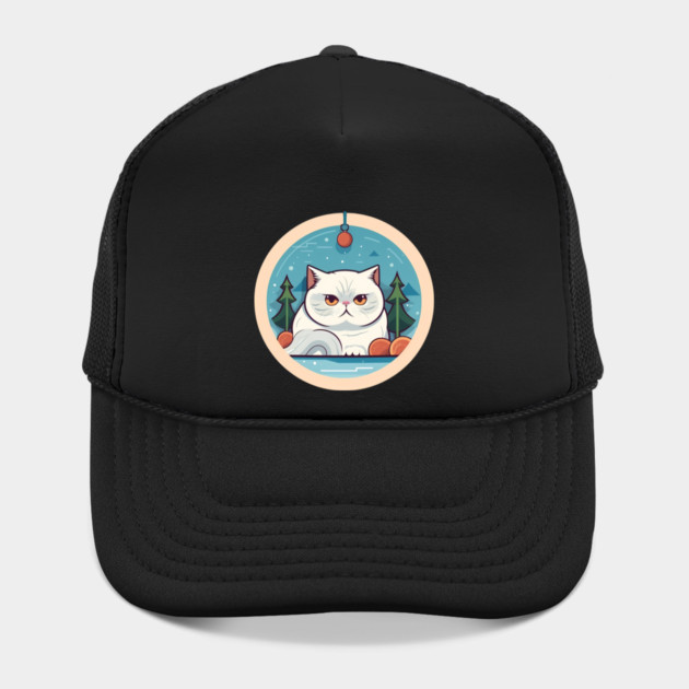 Exotic Shorthair Cat Xmas Xmas Ornament, Love Cats by logiamerch