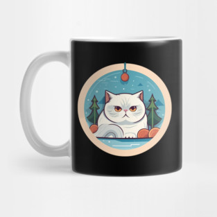 Exotic Shorthair Cat Xmas Xmas Ornament, Love Cats Mug