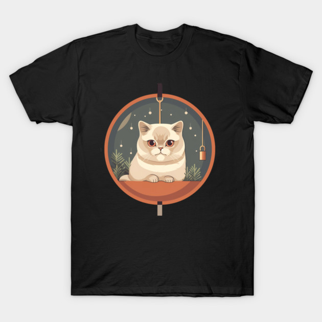 Exotic Shorthair Cat Xmas Xmas Ornament, Love Cats T-Shirt by logiamerch