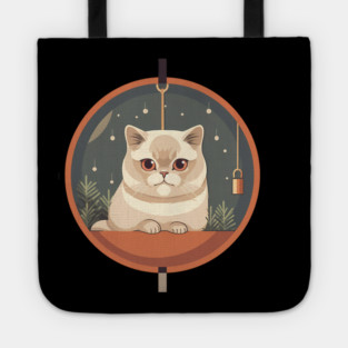 Exotic Shorthair Cat Xmas Xmas Ornament, Love Cats Tote