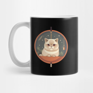 Exotic Shorthair Cat Xmas Xmas Ornament, Love Cats Mug