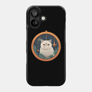 Exotic Shorthair Cat Xmas Xmas Ornament, Love Cats Phone Case
