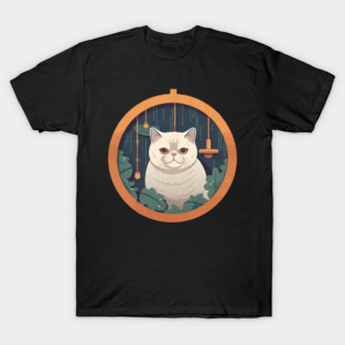 Exotic Shorthair Cat Xmas Xmas Ornament, Love Cats T-Shirt