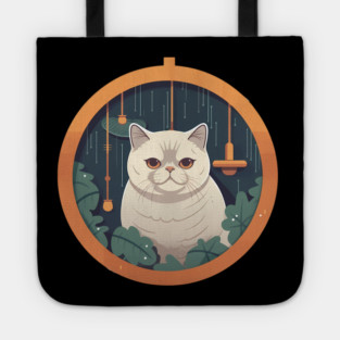 Exotic Shorthair Cat Xmas Xmas Ornament, Love Cats Tote