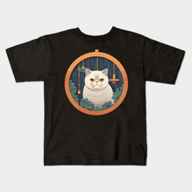 Exotic Shorthair Cat Xmas Xmas Ornament, Love Cats Kids T-Shirt by logiamerch