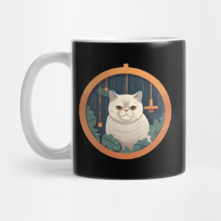 Exotic Shorthair Cat Xmas Xmas Ornament, Love Cats Mug