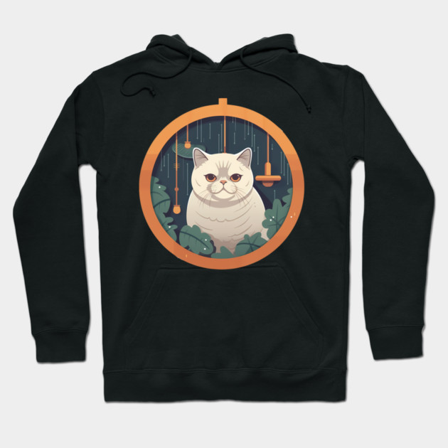 Exotic Shorthair Cat Xmas Xmas Ornament, Love Cats Hoodie by logiamerch