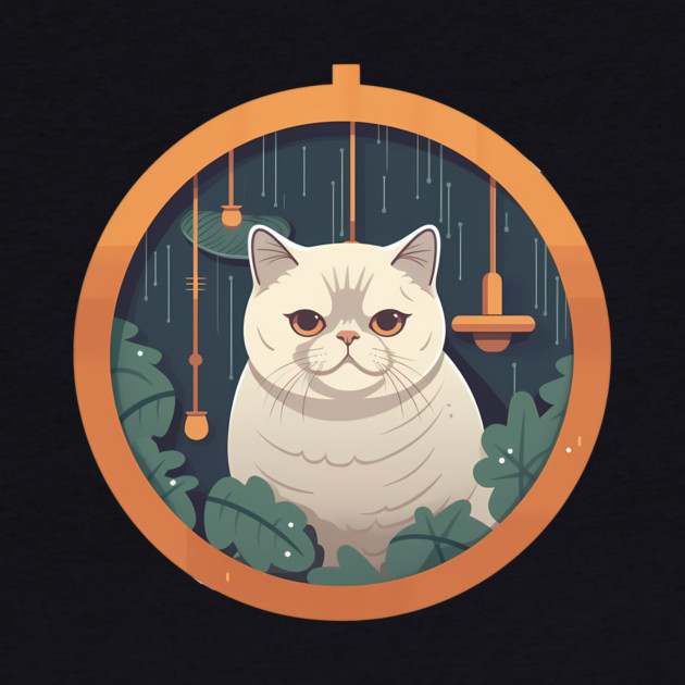 Exotic Shorthair Cat Xmas Xmas Ornament, Love Cats by logiamerch