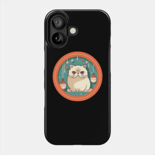 Exotic Shorthair Cat Xmas Xmas Ornament, Love Cats Phone Case