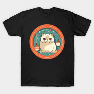 Exotic Shorthair Cat Xmas Xmas Ornament, Love Cats T-Shirt