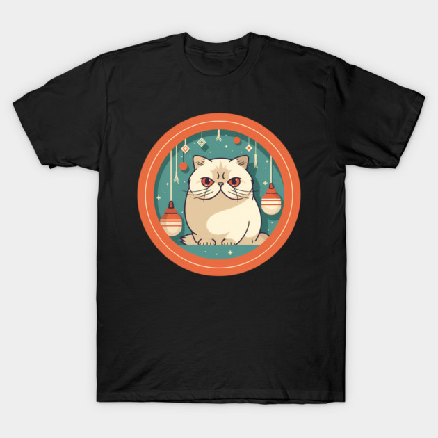 Exotic Shorthair Cat Xmas Xmas Ornament, Love Cats T-Shirt by logiamerch