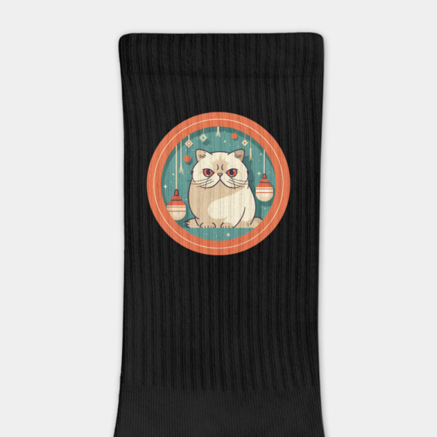 Exotic Shorthair Cat Xmas Xmas Ornament, Love Cats by logiamerch