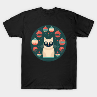 Manx Cat Xmas Xmas Ornament, Love Cats T-Shirt