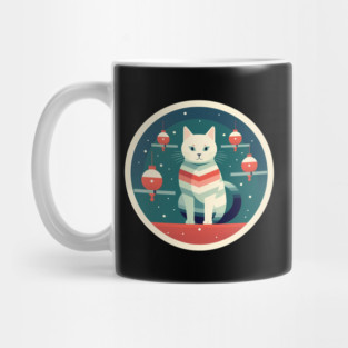 Manx Cat Xmas Xmas Ornament, Love Cats Mug