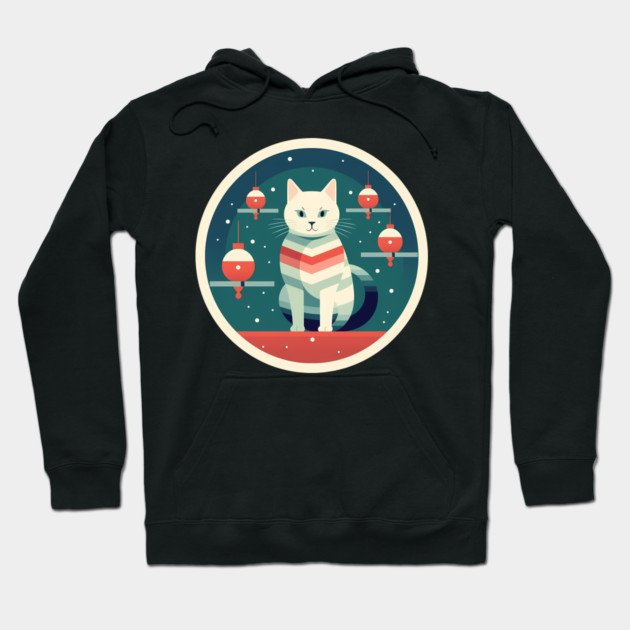 Manx Cat Xmas Xmas Ornament, Love Cats Hoodie by logiamerch