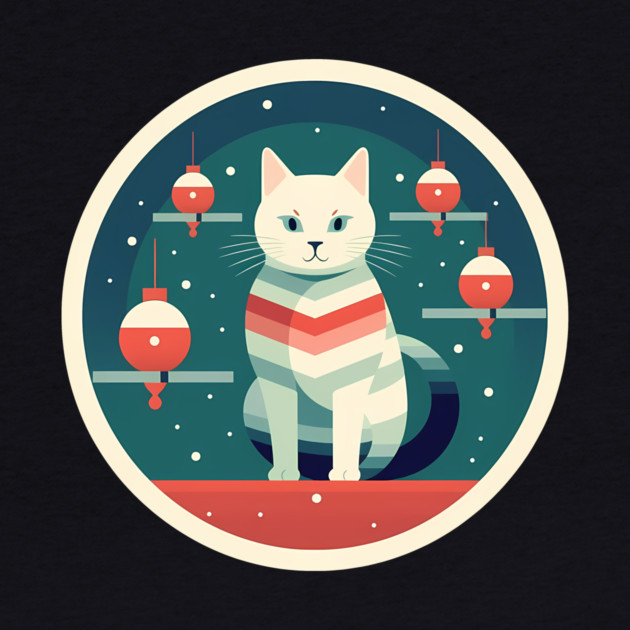 Manx Cat Xmas Xmas Ornament, Love Cats by logiamerch