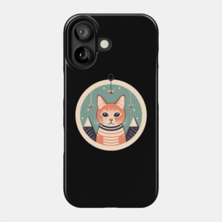 Manx Cat Xmas Xmas Ornament, Love Cats Phone Case