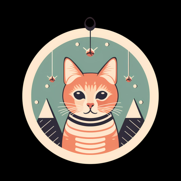 Manx Cat Xmas Xmas Ornament, Love Cats by logiamerch