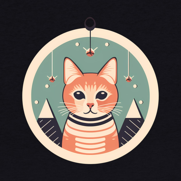 Manx Cat Xmas Xmas Ornament, Love Cats by logiamerch