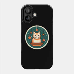 Manx Cat Xmas Xmas Ornament, Love Cats Phone Case