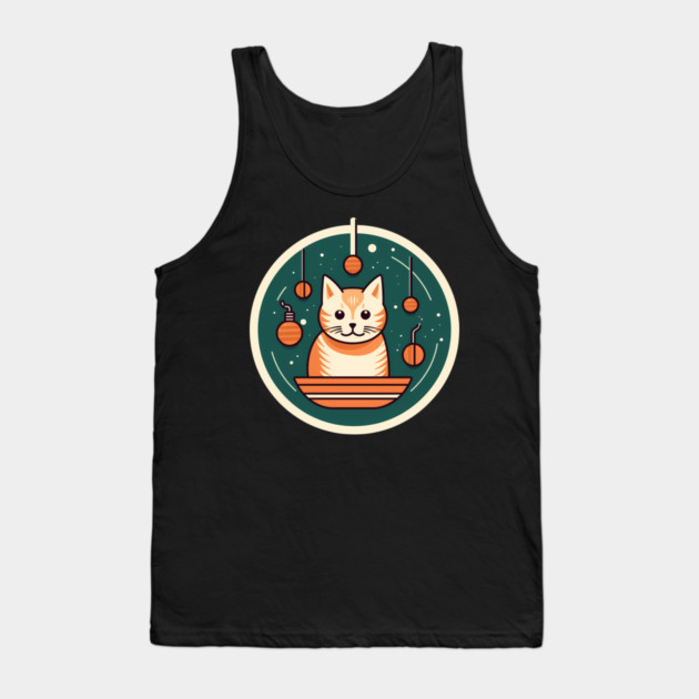 Manx Cat Xmas Xmas Ornament, Love Cats Tank Top by logiamerch