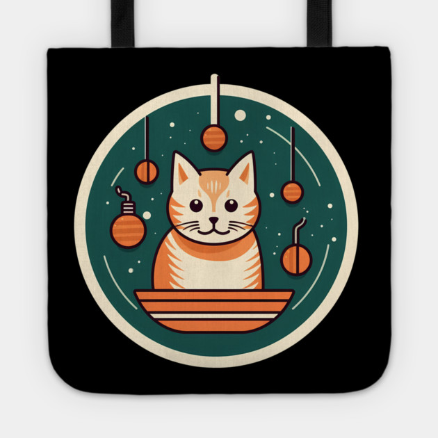 Manx Cat Xmas Xmas Ornament, Love Cats Tote by logiamerch