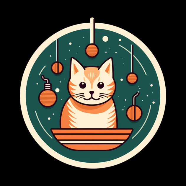 Manx Cat Xmas Xmas Ornament, Love Cats by logiamerch