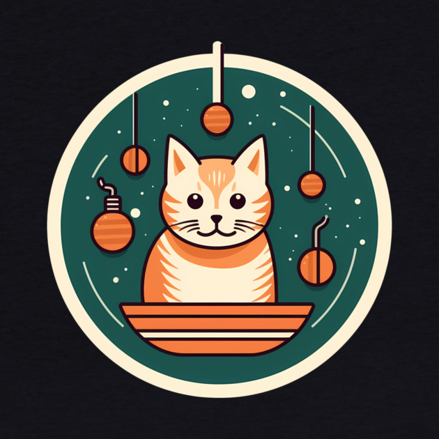 Manx Cat Xmas Xmas Ornament, Love Cats by logiamerch