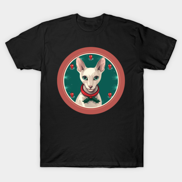 Oriental Shorthair Cat Xmas  Ornament, Love Cats T-Shirt by logiamerch