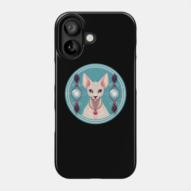 Oriental Shorthair Cat Xmas  Ornament, Love Cats Phone Case by logiamerch