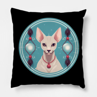 Oriental Shorthair Cat Xmas  Ornament, Love Cats Pillow