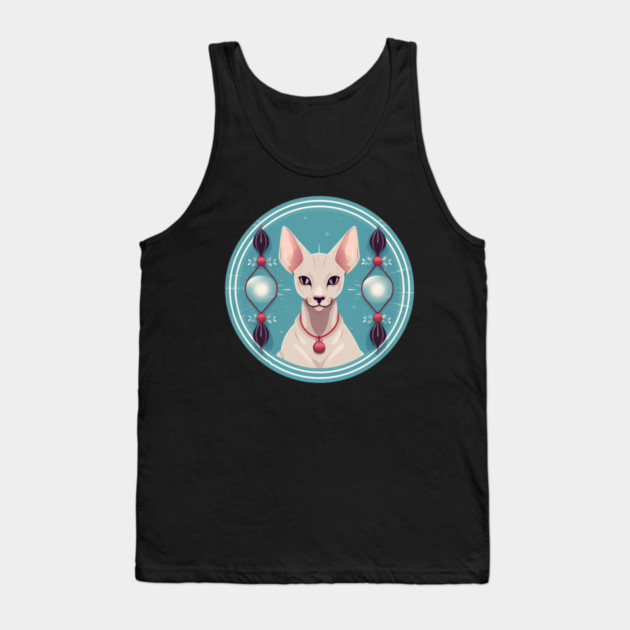 Oriental Shorthair Cat Xmas  Ornament, Love Cats Tank Top by logiamerch