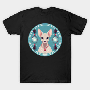 Oriental Shorthair Cat Xmas  Ornament, Love Cats T-Shirt